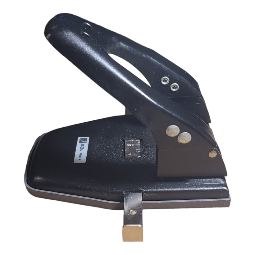Acco Model 50 2 Hole Paper Punch